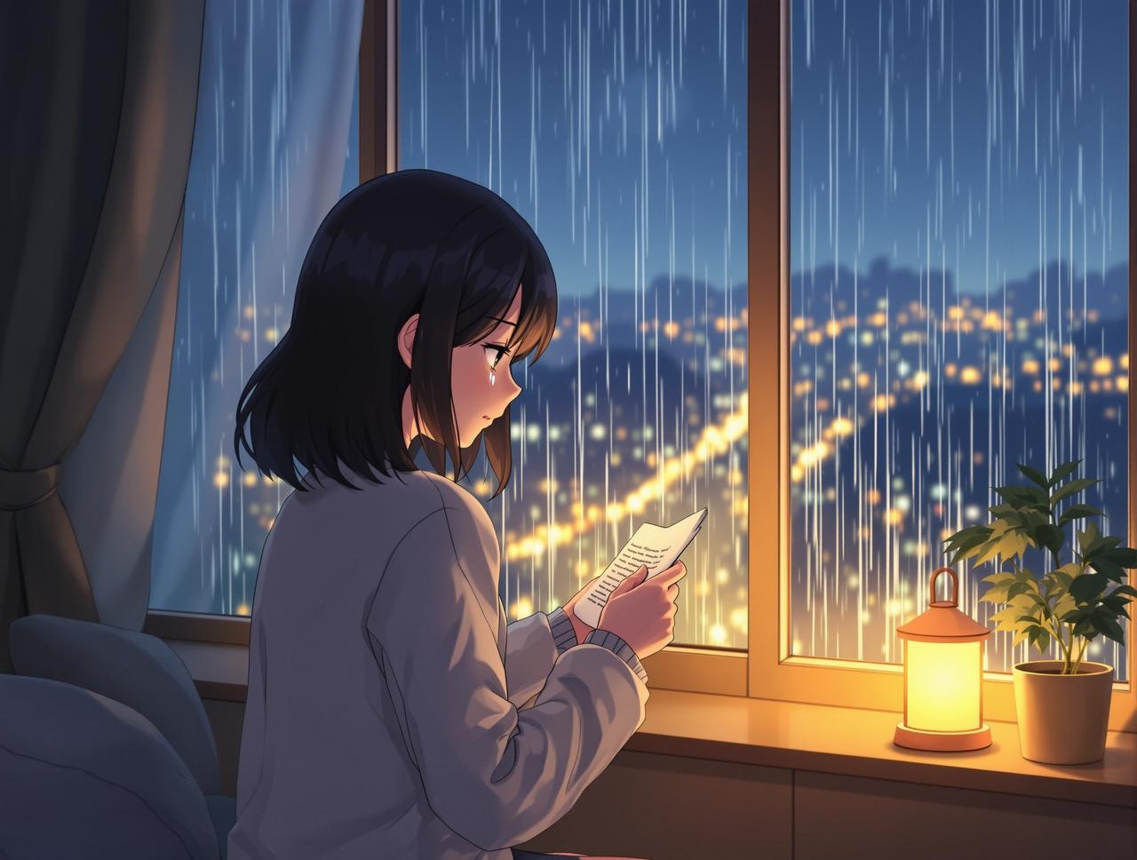 黄豆魔改 - 雨天的便笺